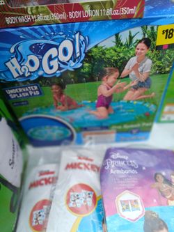 Lots of kids stuff for the pool