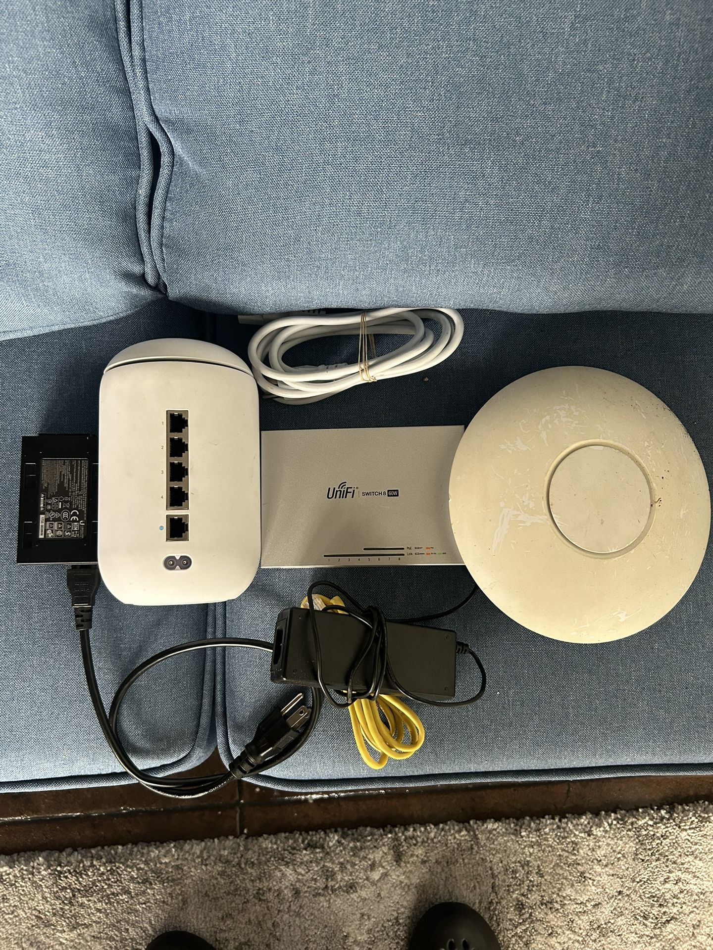 Ubiquiti UDM Dream Machine Router, UAP AC Pro Access Point, 8 Port Switch 60W Bundle