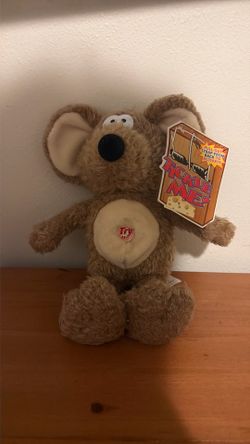 Vintage laughing rat plush