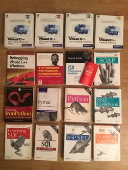 Developer Books: Python, C++, C# etc.