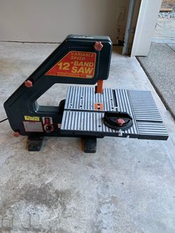 12” table top band saw
