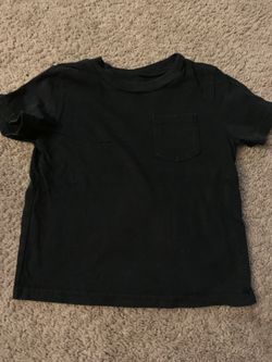Black pocket tee 4T