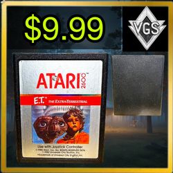*RETRO* E.T. The Extra-Terrestrial (Atari 2600 Cartridge) – 1982