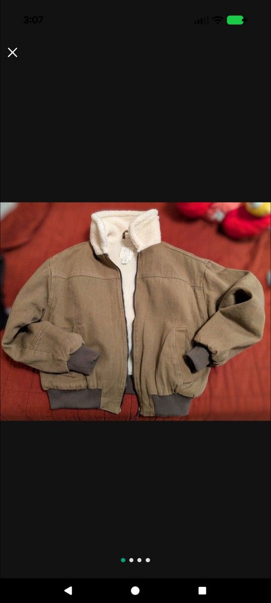 Full Tilt Sherpa Lined Bomber Jacket 