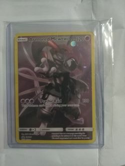 Armored Mewtwo English Pokemon card 2019