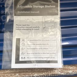 storage shelf’s adjustable