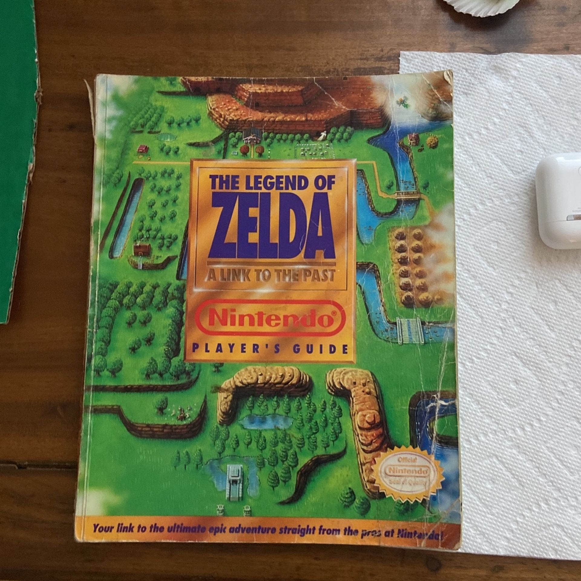 SNES Zelda Link To the Past Players Guide Nintendo