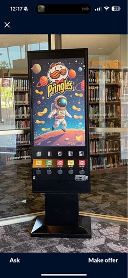 Pringles vending machine