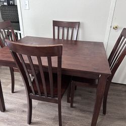 Dining Table And Chairs 