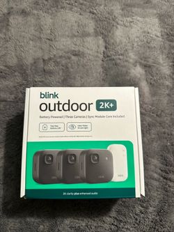 Blink outdoor 2.k camera