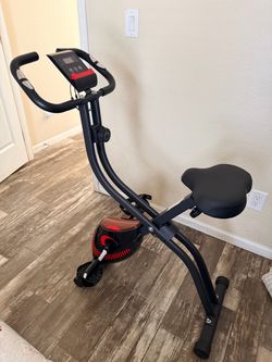 Exercise Bike, 3 IN 1 Stationary Bike, 265 Ibs Weight Capacity