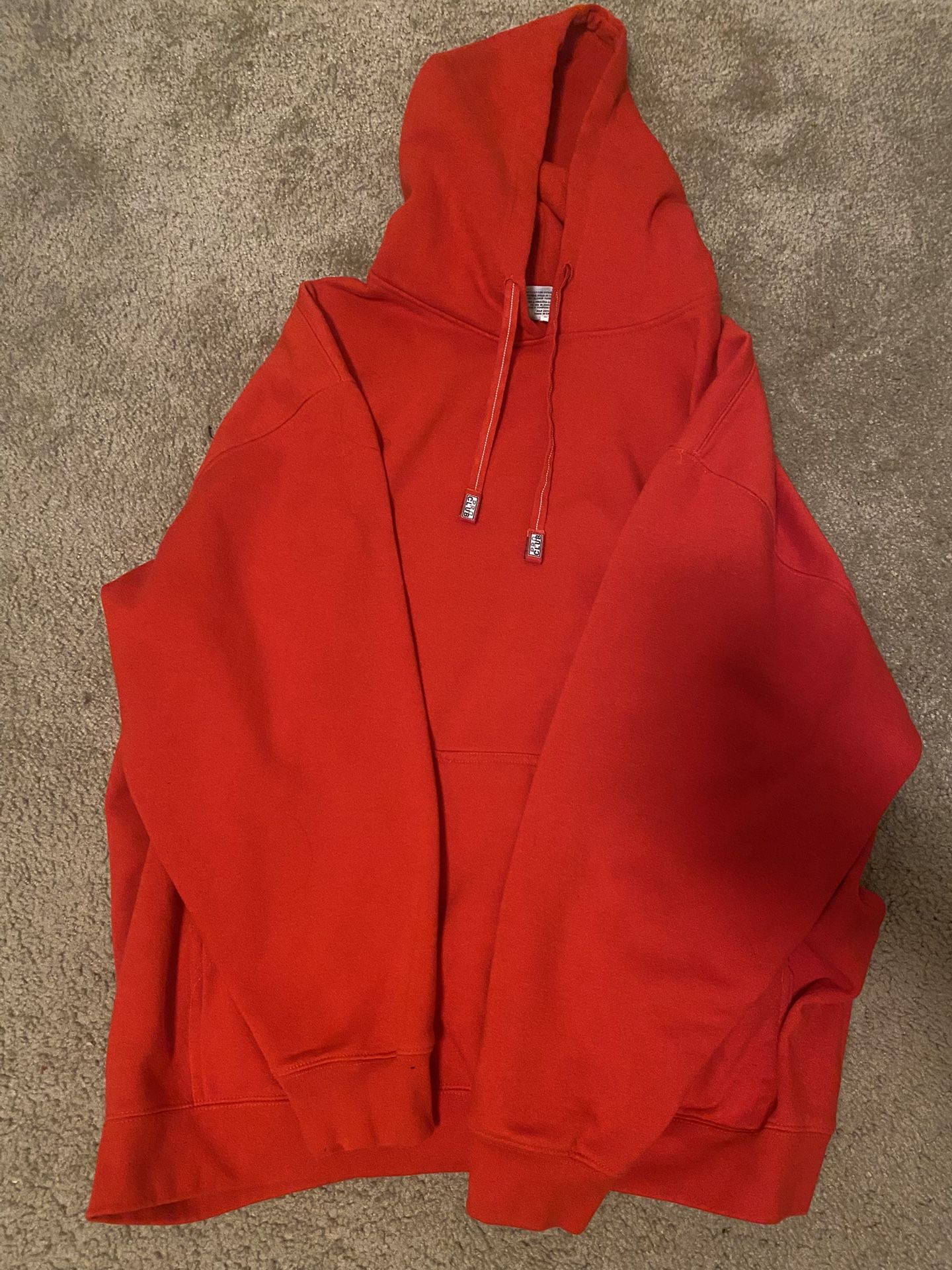 Red Pro Club Hoodie