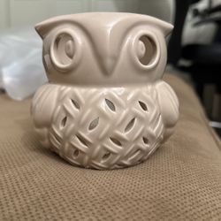 Ceramic Owl Candle Holder