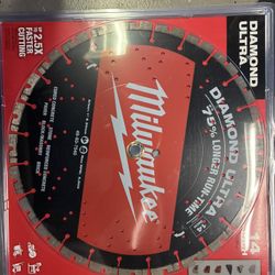 Milwaukee Diamond Ultra 14in Concrete/Masonry Blade