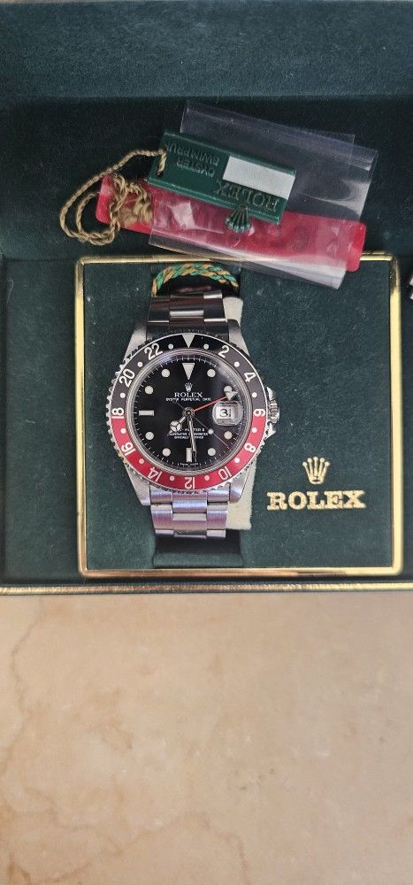 Rolex GMT Master II , Coke, 16710, 1990 Full Set