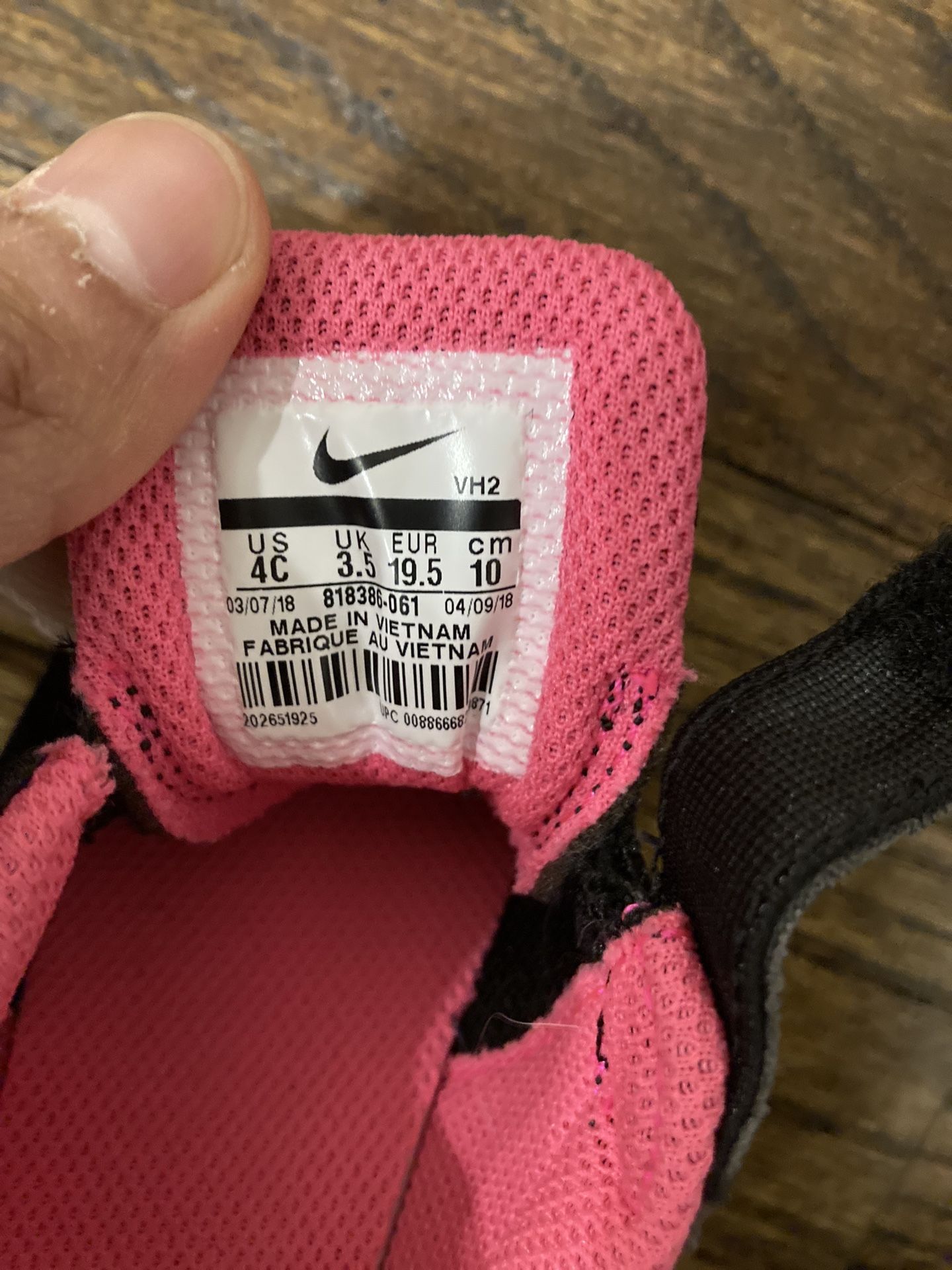 Nike Shoes For Baby Girl Size 4C