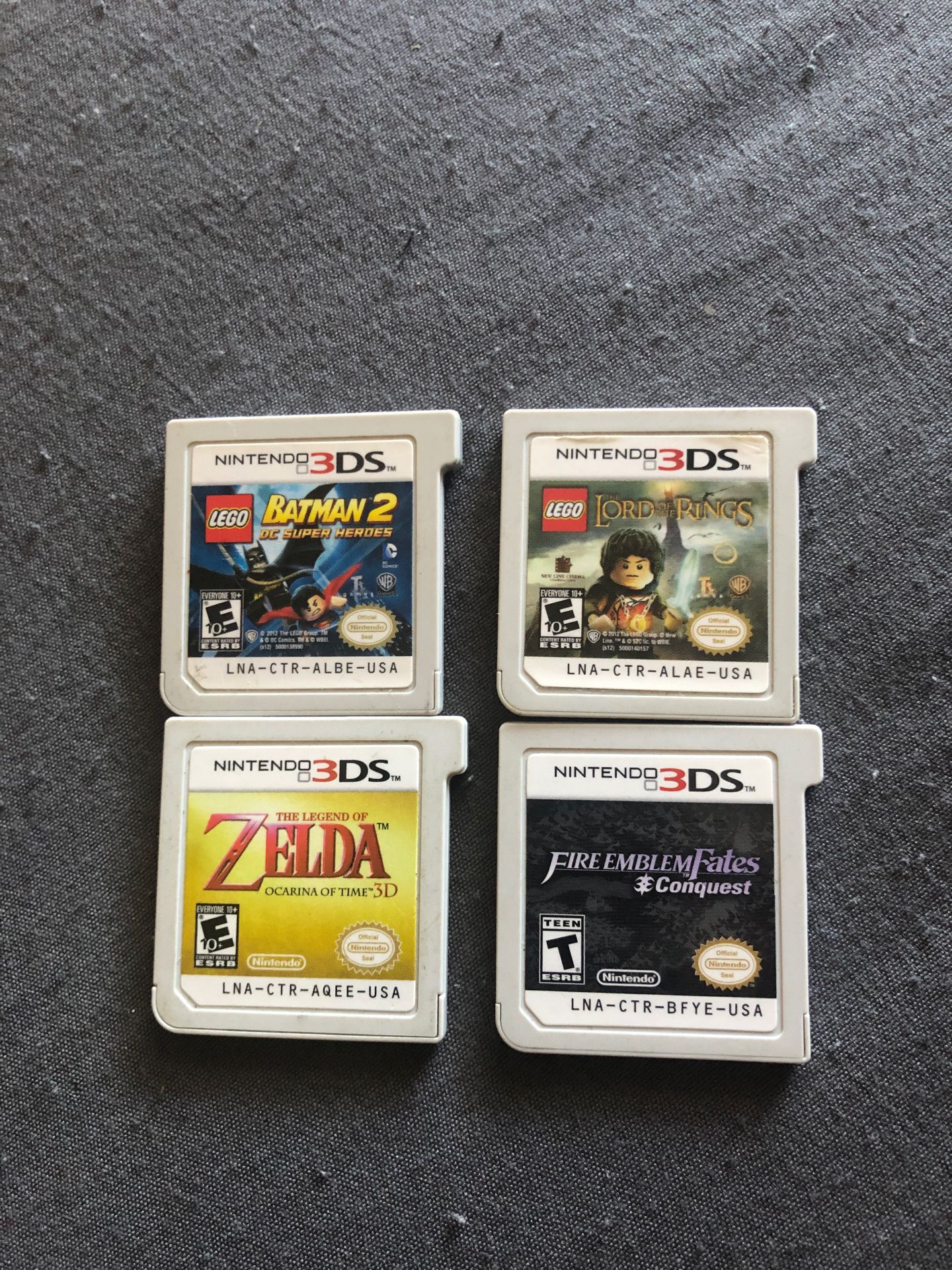 Nintendo 3DS games