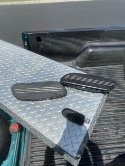 Harley-Davidson Touring foot floor bored and pedal pads