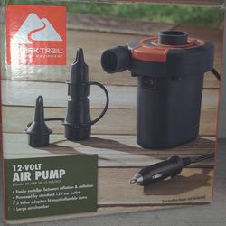 Ozark Trail Sidewinder 4" 120V AC Plug Electric Air Pump And Car Charger Pump (2)