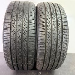 245 50 20  Pirelli Pzero  All Season 2 Used Tires 90% Life 