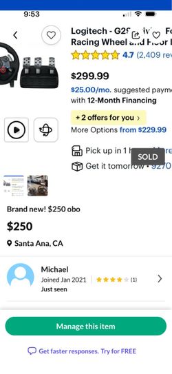 Brand new! $200