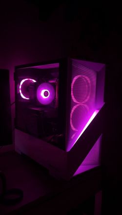 White CyberPower Gaming Computer 