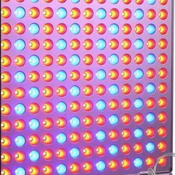 LED Grow Light, Roleadro 45 W Grow Light for Indoor Plants Full Spectrum Plant Light for Seedling, Hydroponic, Greenhouse, Succulents, Flower