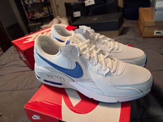 Nike Air Max Excee "White/Game Royal-Photon Dust" (Style Code: CD4165-112)
