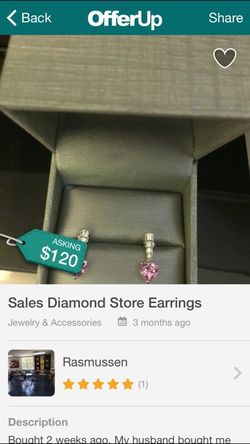 Zales Diamond Store Earrings