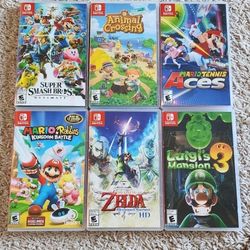 Nintendo Switch Games!!