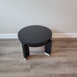 Black Glass Top Coffee Table