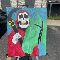 Revelation 6:8 (Handpainted)