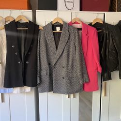Blazers, Leather Jackets X8 $20 Each