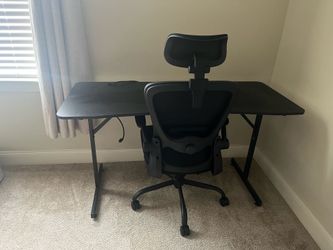 Gaming desk & chair