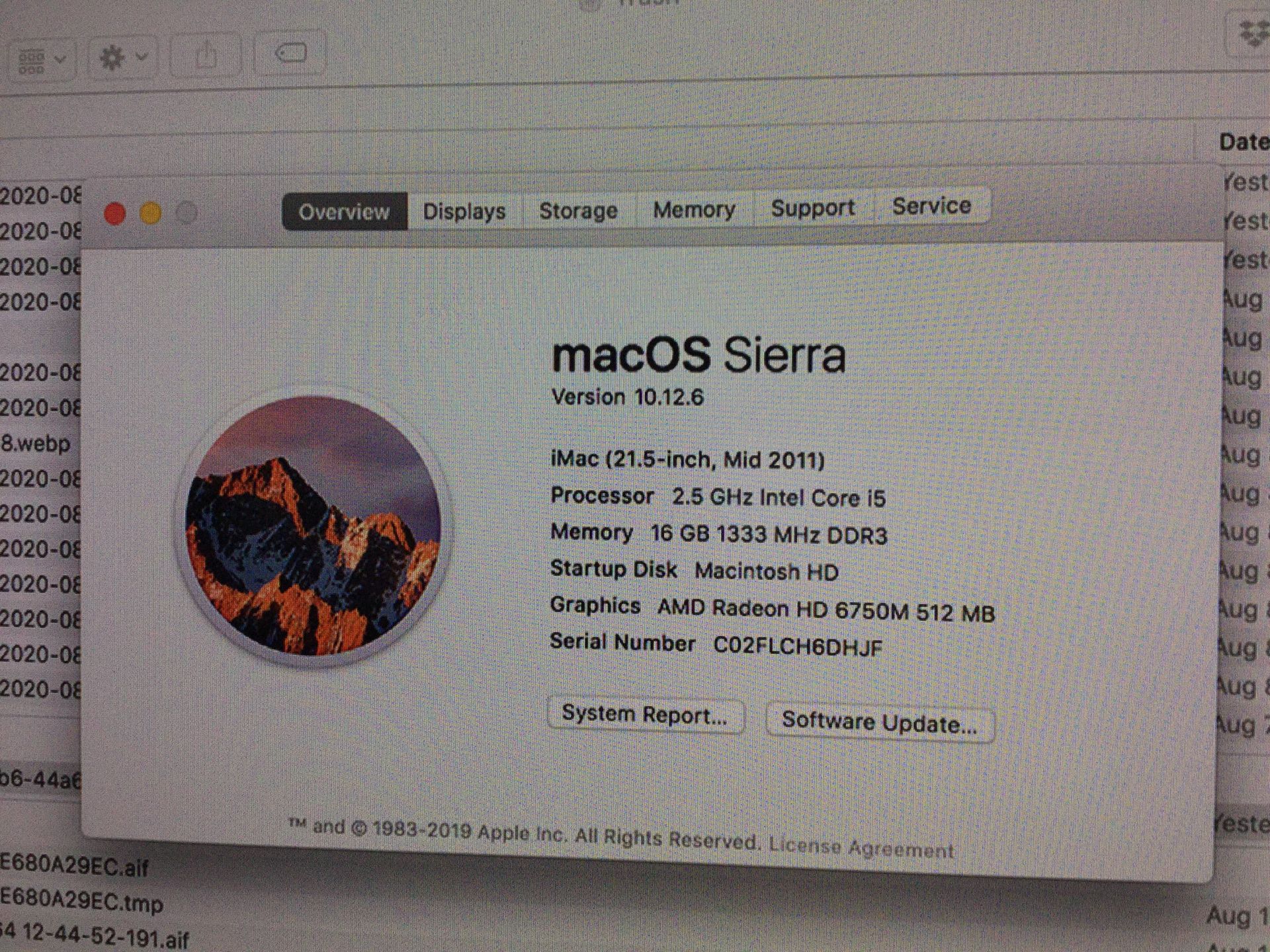 iMac 21.5 inch mid 2011 - comes with logic Ableton fruity loops Arturia software waves nexus