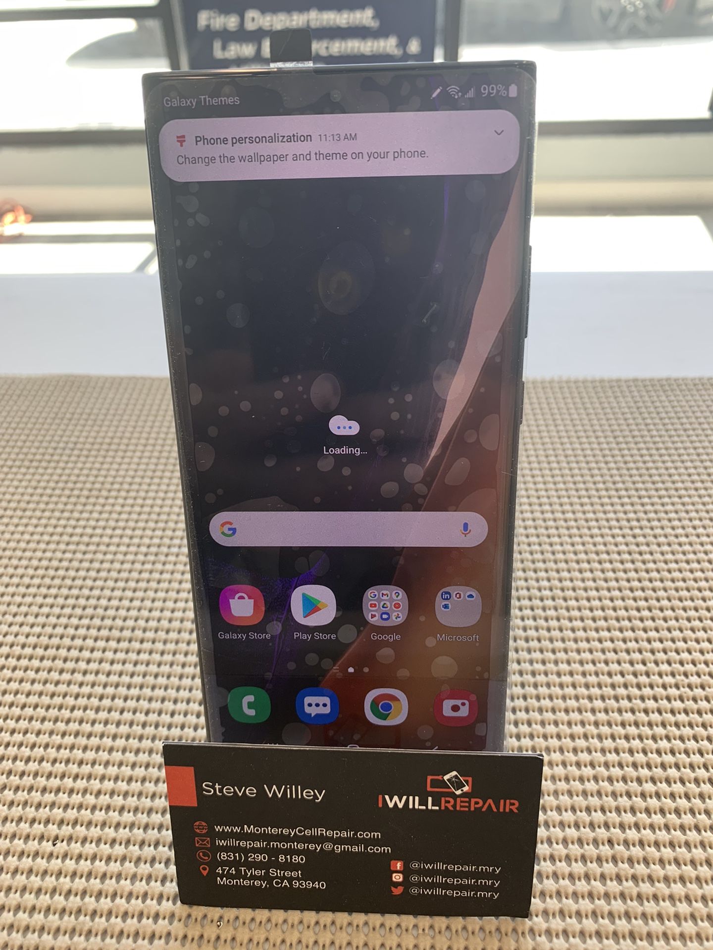 Samsung Note 20 Ultra Black 128gb $650