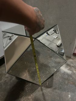 16x16 Glass coffee table