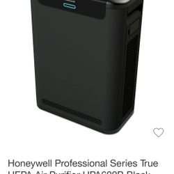 Honeywell Professional Series True HEPA Air Purifier HPA600B Black