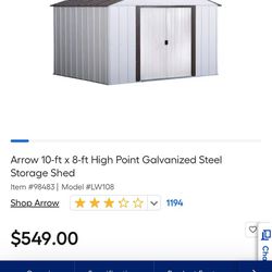 Shed 10x8