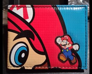 New Super Mario Bros Vinyl Bi-Fold Wallet
