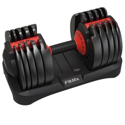 FitRx Adjustable Weights 52.5 Lbs & Stand