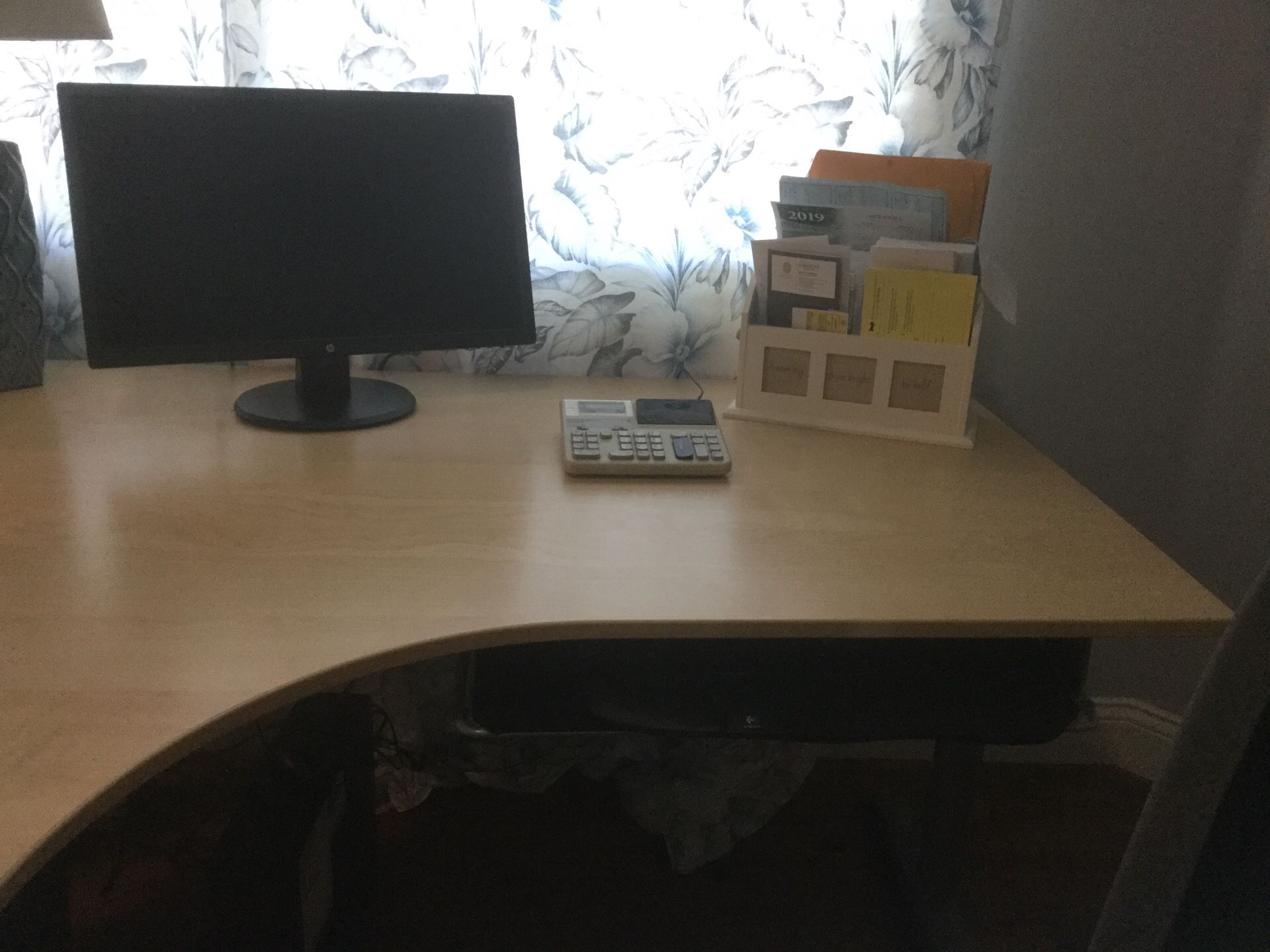 IKEA corner desk and matching table