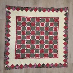 Beautiful Floral Quilt