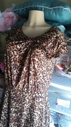 New leopard dress