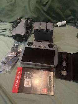 DJI Mini 5 Pro + Fly More Combo with DJI RC 2, Drone with Camera, 1" CMOS, 4K Drone for Beginners, Obstacle Sensing, ActiveTrack 360, 225 Gimbal Rotat