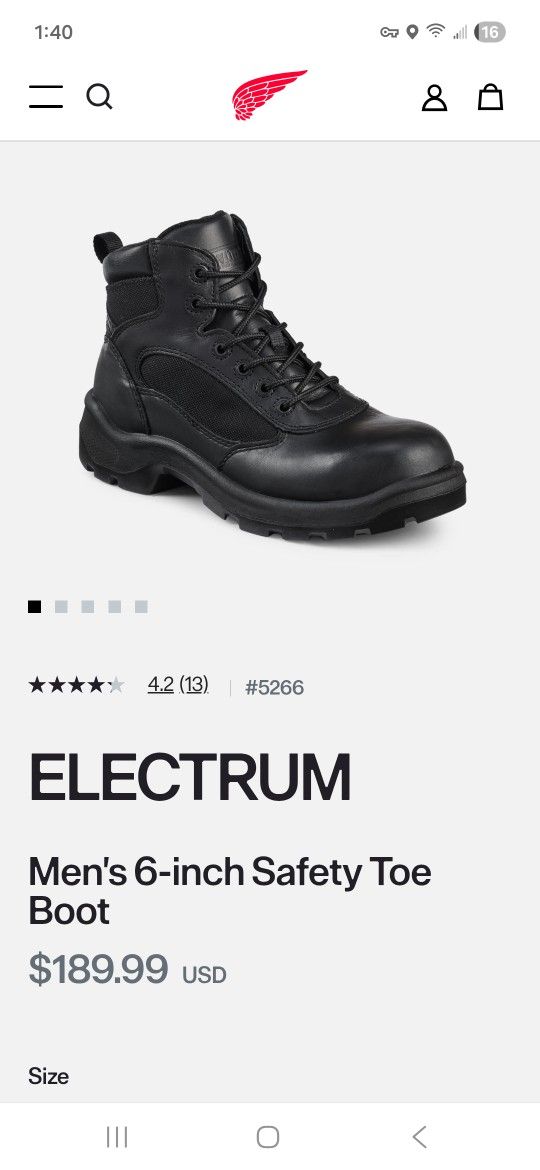 Worx Composite Toe Work Boots