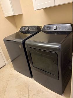 GE Profile washer and dryer