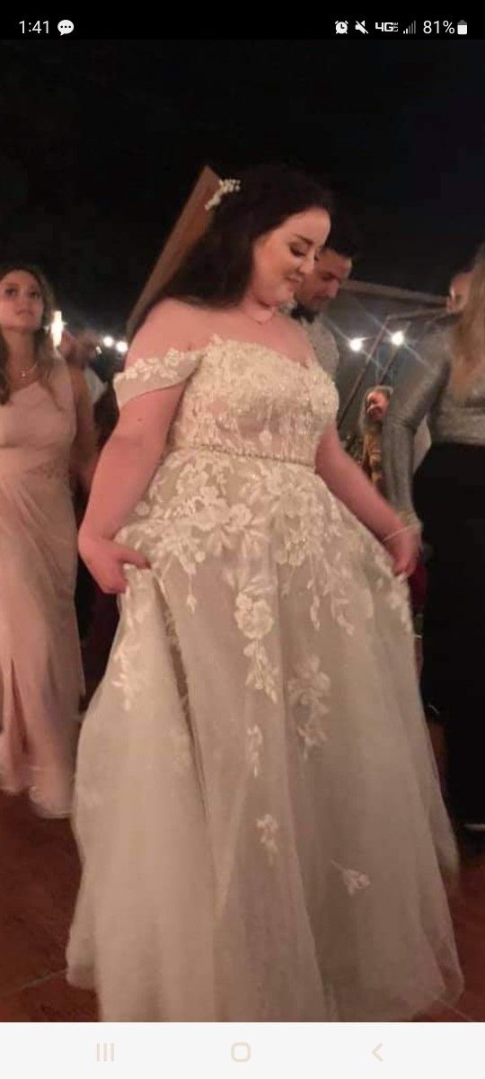 A Line Wedding Dress 