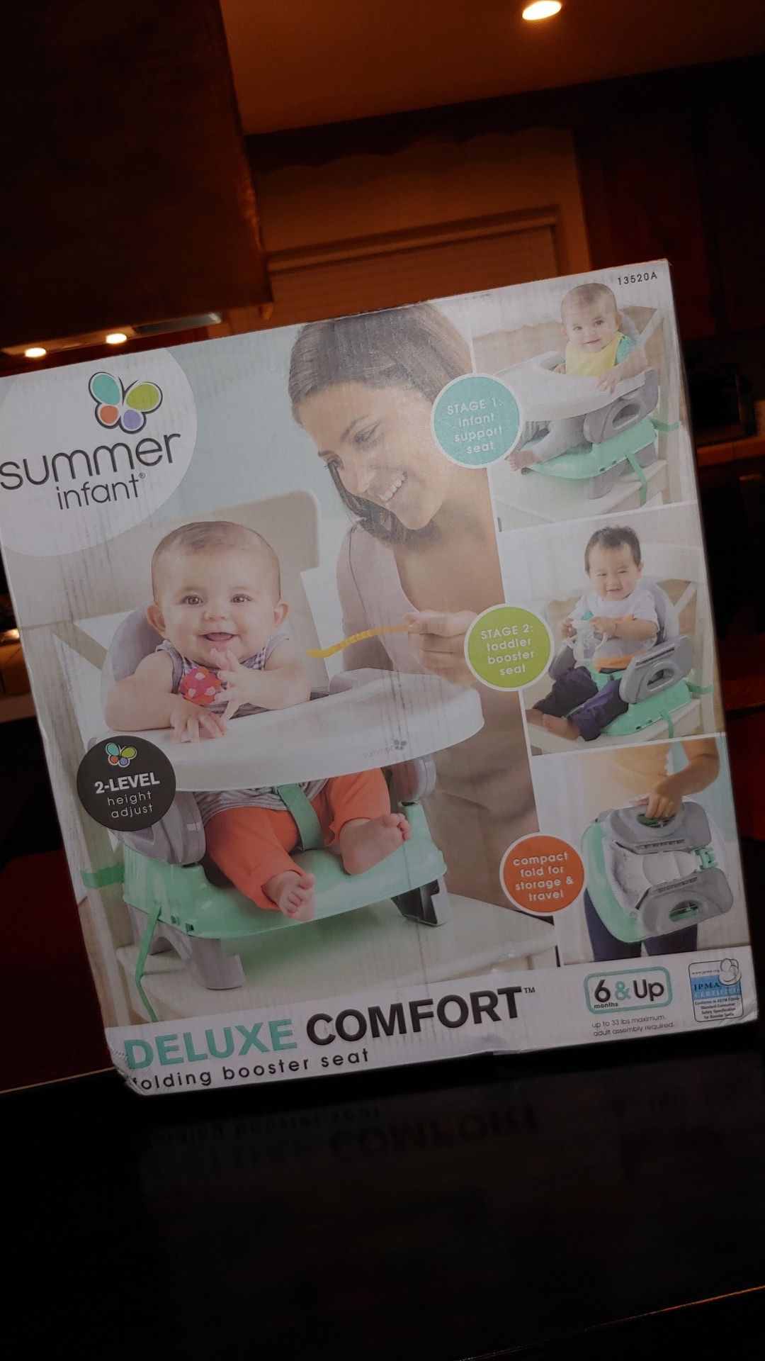 New In Box Folding Booster Seat