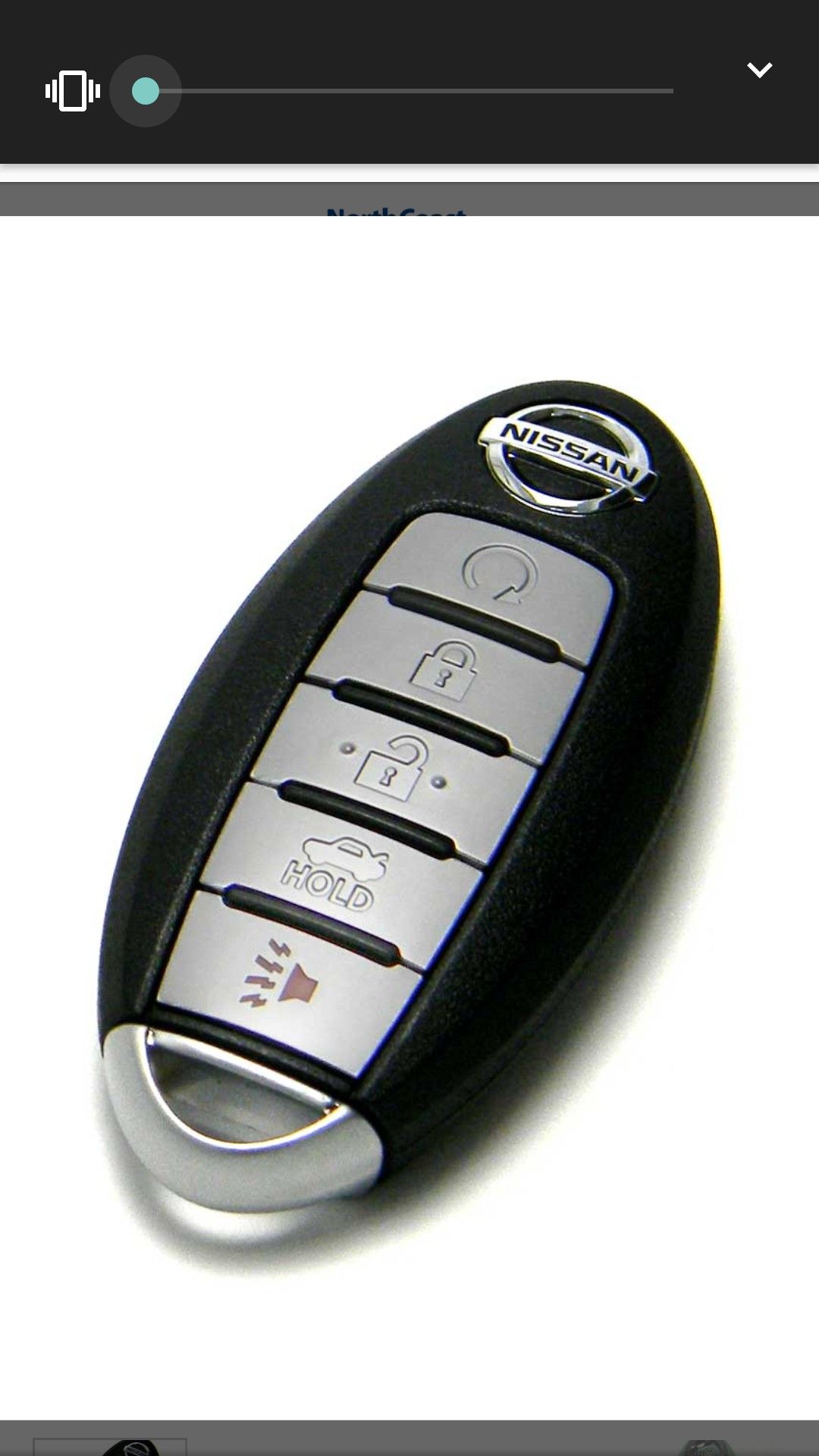 Nissan fob keys